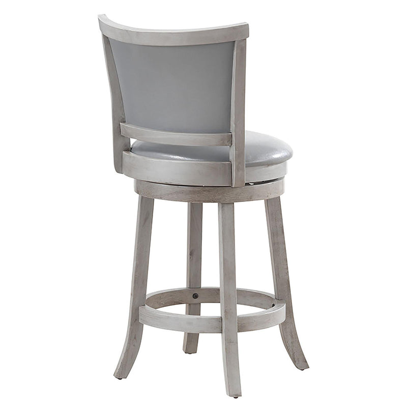 Worldwide Home Furnishings Rowan 203-478GY 26" Counter Stool - Grey IMAGE 3