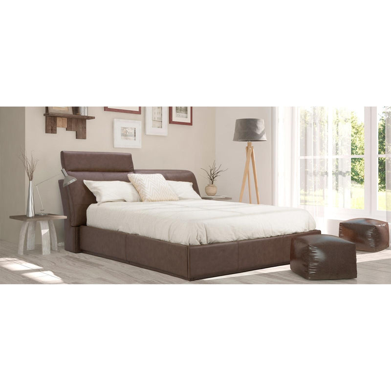 Jaymar Milan Queen Upholstered Platform Bed MILAN-541-LG189-SS IMAGE 9