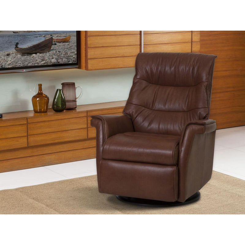 IMG Norway Chelsea Swivel, Glider Leather Recliner RMS399-S550 IMAGE 2