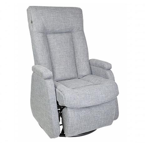  PEL International NEO 56 Swivel Glider Fabric Recliner 214556 IMAGE 1