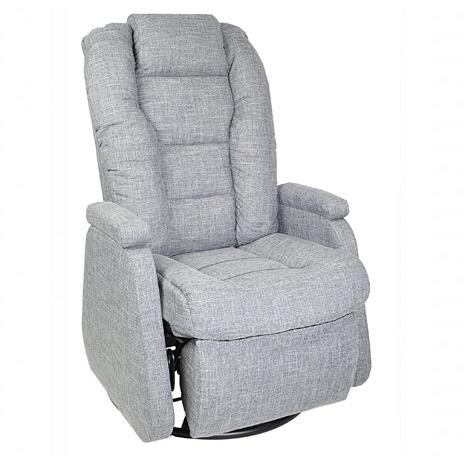  PEL International NEO 56 Swivel Glider Fabric Recliner 215456 IMAGE 1