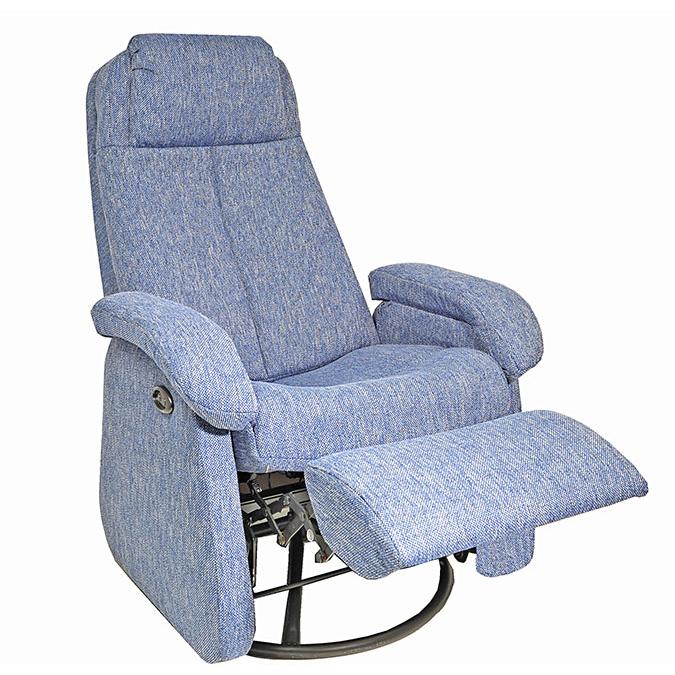  PEL International NEO 59 Power Swivel Glider Fabric Recliner 336459 IMAGE 2