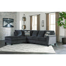 Signature Design by Ashley Abinger 83905S3 2 pc Sleeper Sectional with Chaise IMAGE 3