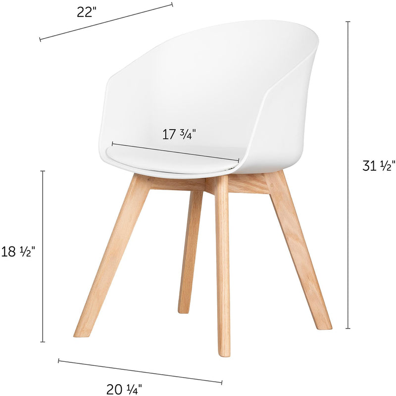 South Shore Furniture Flam Dining Chair 100417 IMAGE 4