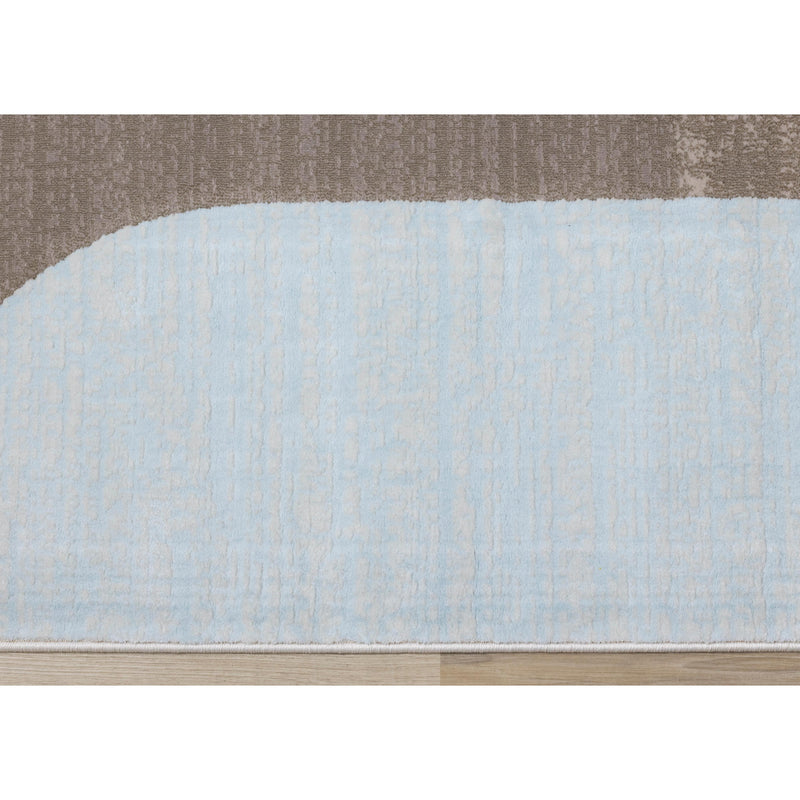 Kalora Interiors Belle Blue Grey Cream Shape Shifting Rug, 7'10" x 10'10" IMAGE 8