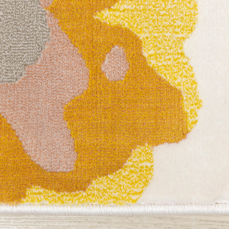 Kalora Interiors Belle Yellow Blue Pink Floral Rug, 7'10" x 10'10" IMAGE 11