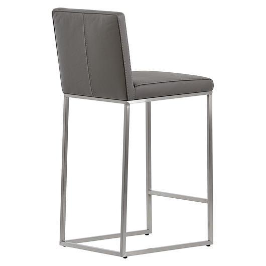 Colibri Lux Counter Height Stool Lux Stool - Charcoal IMAGE 1