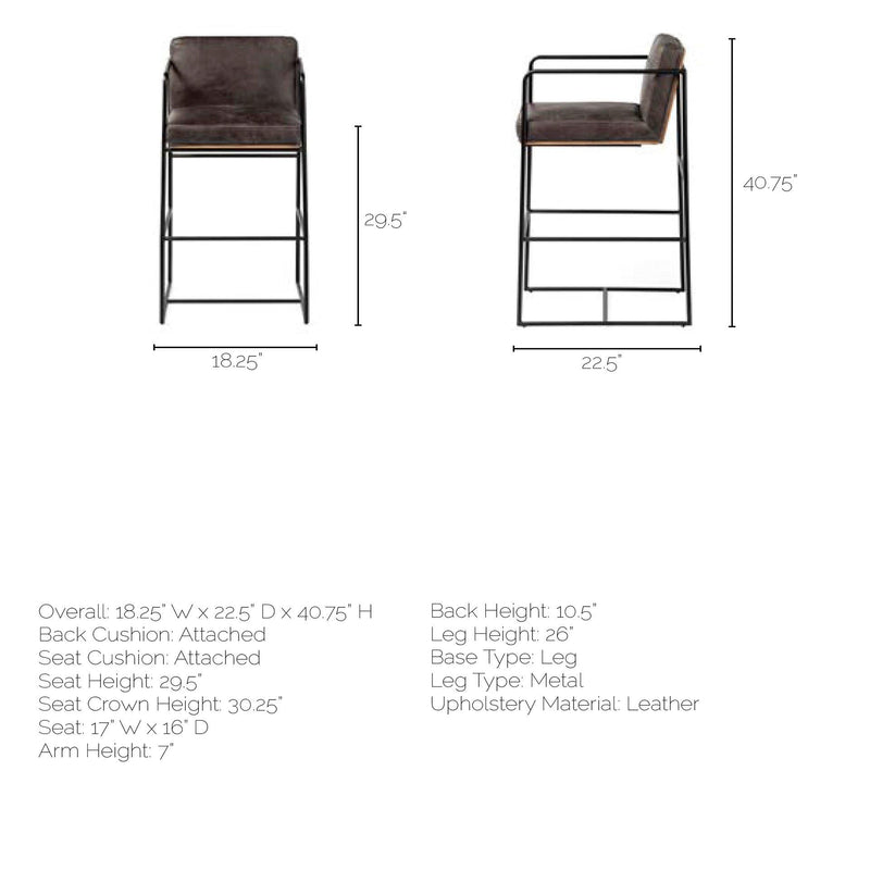 Mercana Stamford III Counter Height Stool 68761 IMAGE 12