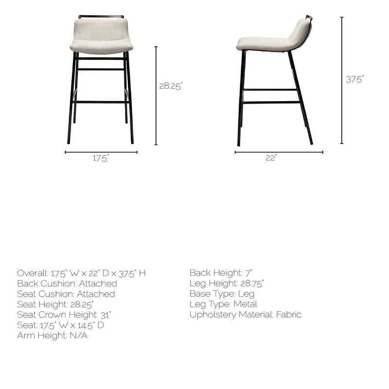 Mercana Kavalan II Pub Height Stool 68088 IMAGE 7