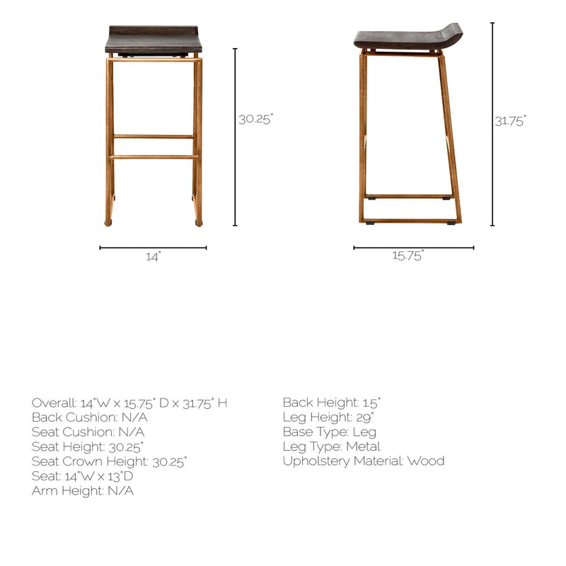 Mercana Givens III Pub Height Stool 67991 IMAGE 10