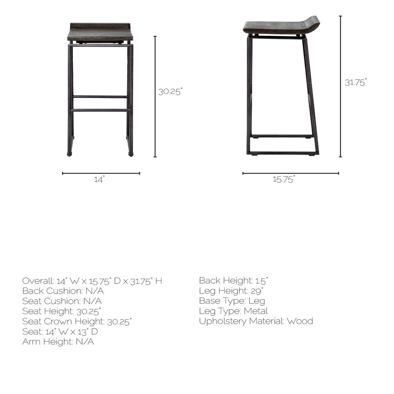 Mercana Givens II Pub Height Stool 67853 IMAGE 10