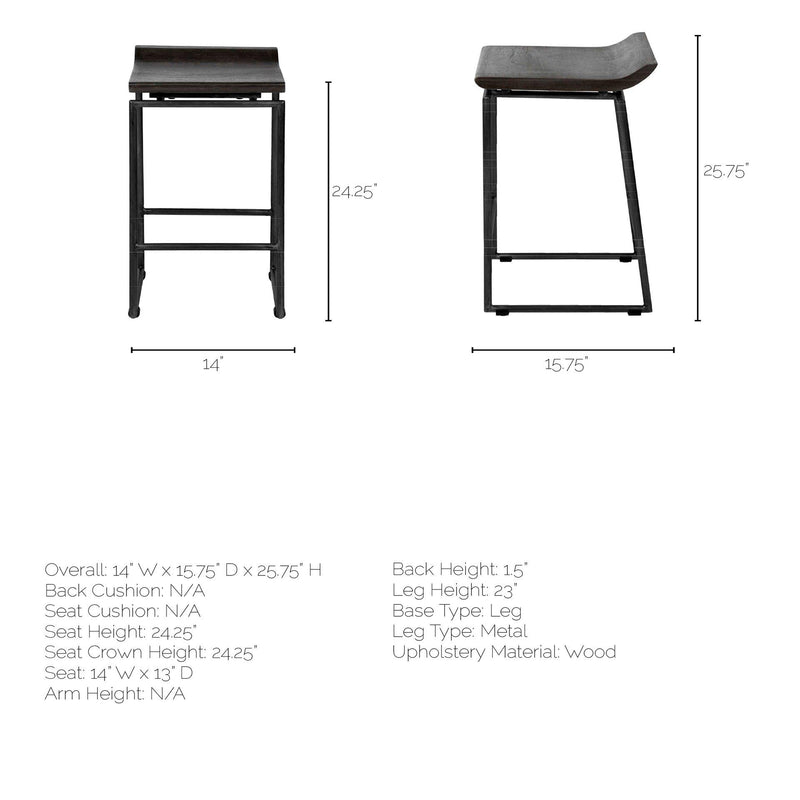 Mercana Givens IV Pub Height Stool 67992 IMAGE 10