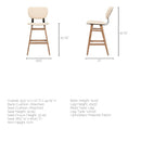 Mercana Haden Pub Height Stool 68122 IMAGE 9