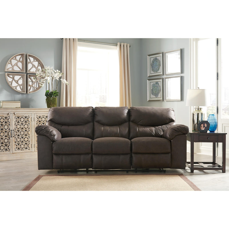 Signature Design by Ashley Boxberg Reclining Leather Look Sofa 3380388C IMAGE 3