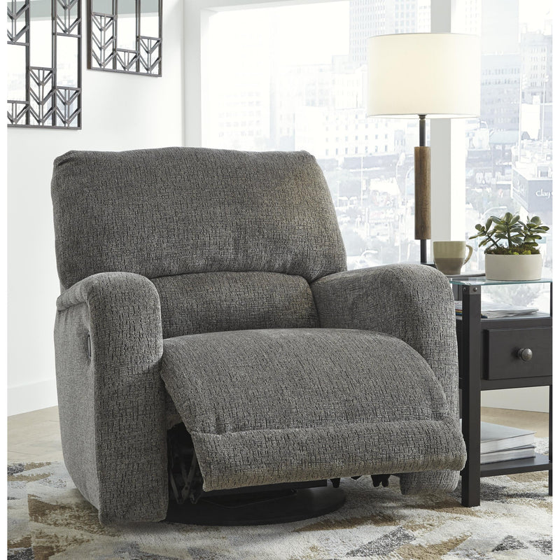 Signature Design by Ashley Wittlich Swivel Glider Fabric Recliner 5690161C IMAGE 5