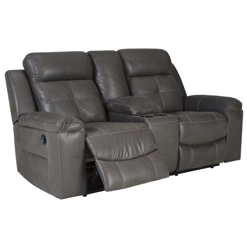 Signature Design by Ashley Jesolo Reclining Fabric Loveseat 8670594C IMAGE 2