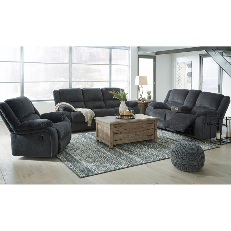 Signature Design by Ashley Draycoll Power Reclining Fabric Loveseat 7650496C IMAGE 12