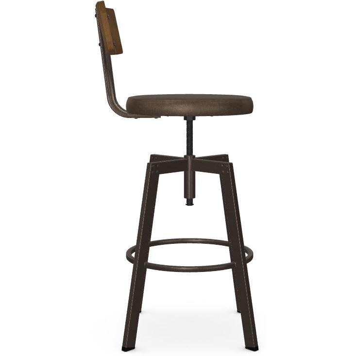 Amisco Architect Adjustable Height Stool 40263/74EA87 IMAGE 3