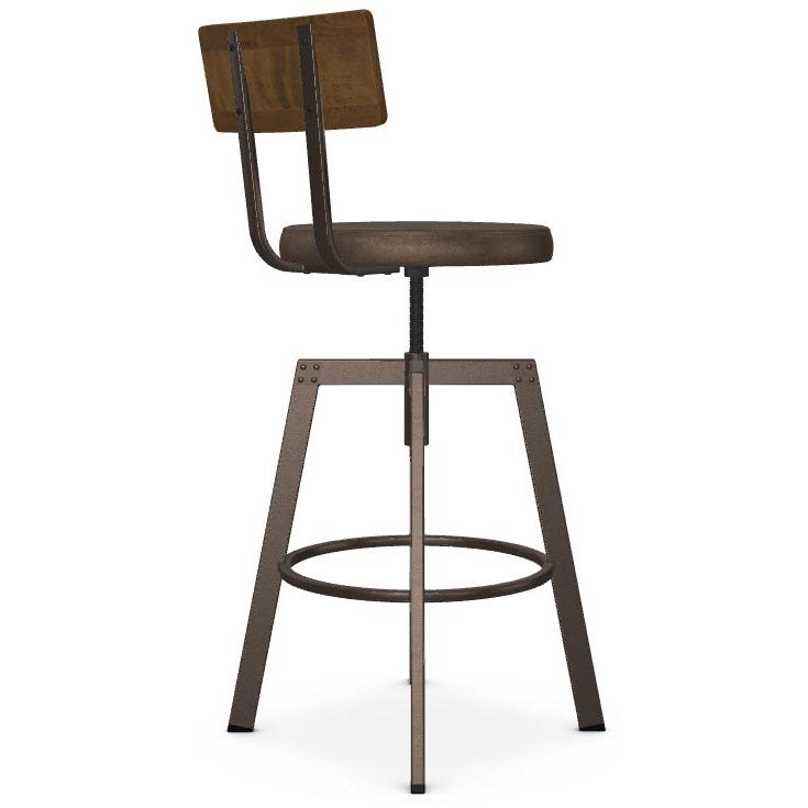 Amisco Architect Adjustable Height Stool 40263/74EA87 IMAGE 4