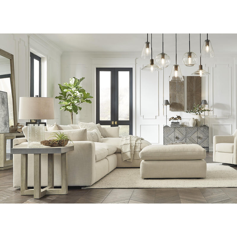 Benchcraft Elyza 1000608 Oversized Accent Ottoman IMAGE 5