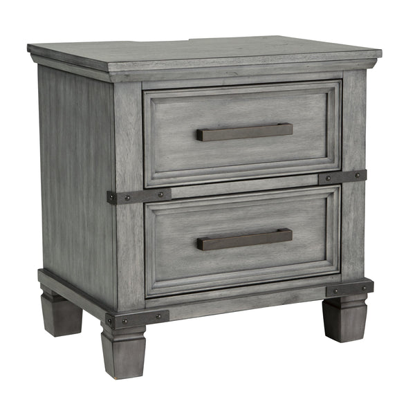 Signature Design by Ashley Russelyn B772-92 Two Drawer Night Stand IMAGE 1