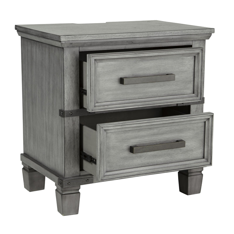 Signature Design by Ashley Russelyn B772-92 Two Drawer Night Stand IMAGE 2