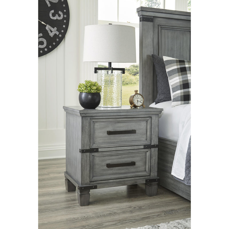Signature Design by Ashley Russelyn B772-92 Two Drawer Night Stand IMAGE 5
