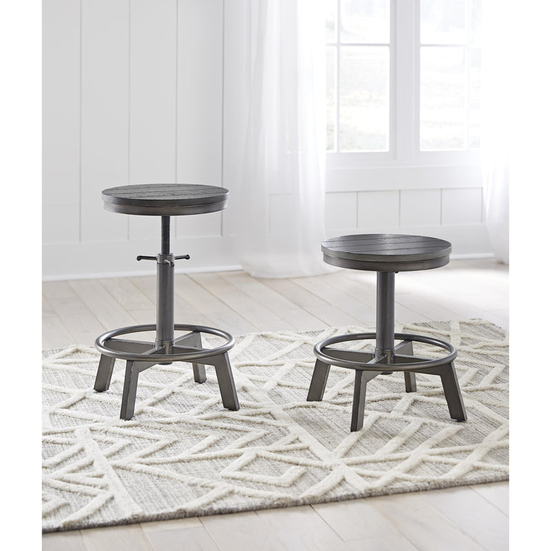 Signature Design by Ashley Torjin Adjustable Height Stool D440-324 IMAGE 4