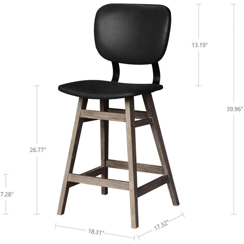 LH Imports Fraser Counter Height Stool SNH-18 IMAGE 4