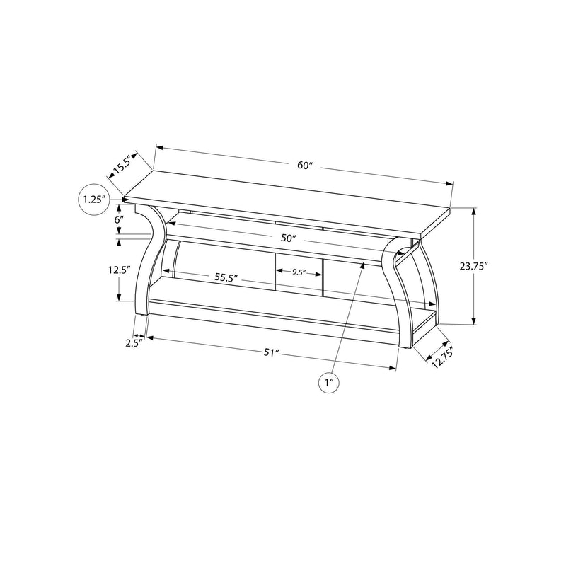 Monarch Flat Panel TV Stand I 2667 IMAGE 5