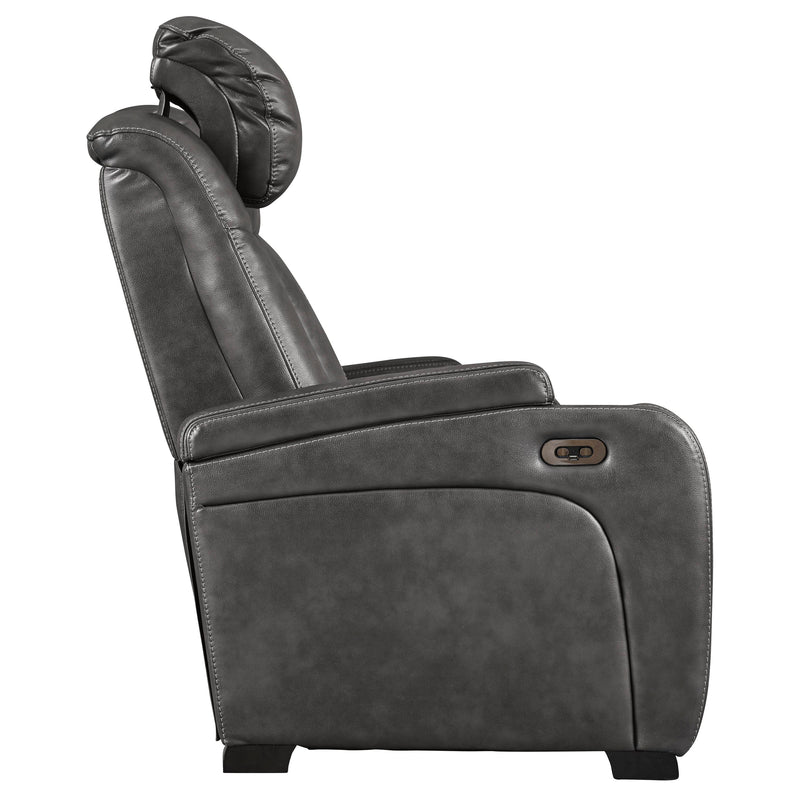 Signature Design by Ashley Turbulance 8500115C Power Reclining Sofa with Adjustable Headrest IMAGE 3