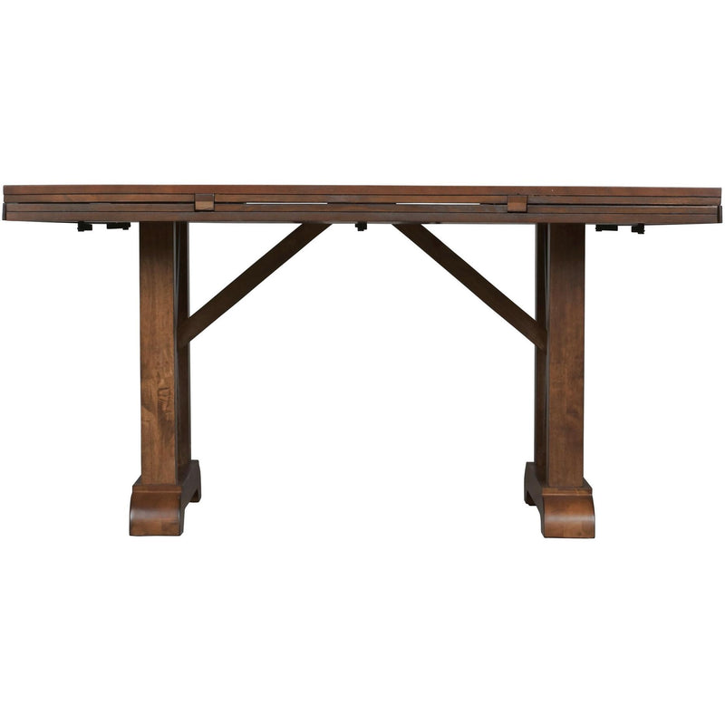 Winners Only Oval Pembrook Dining Table with Pedestal Base T1-PM5276-W IMAGE 3