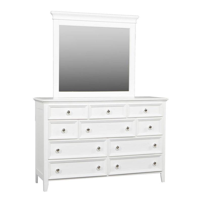 Winners Only Del Mar Dresser Mirror BR-DL1009-P IMAGE 2