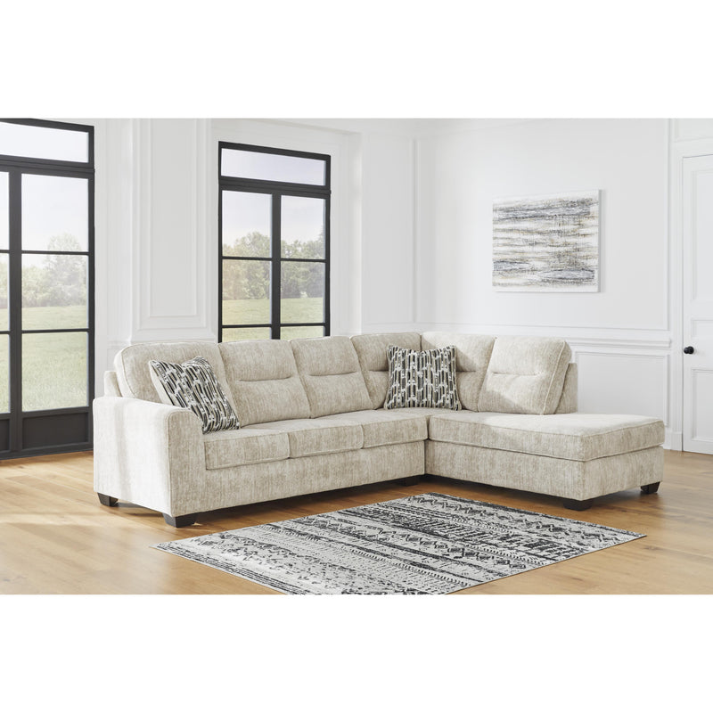 Signature Design by Ashley Lonoke 50505S2 2 pc Sectional with Chaise IMAGE 2