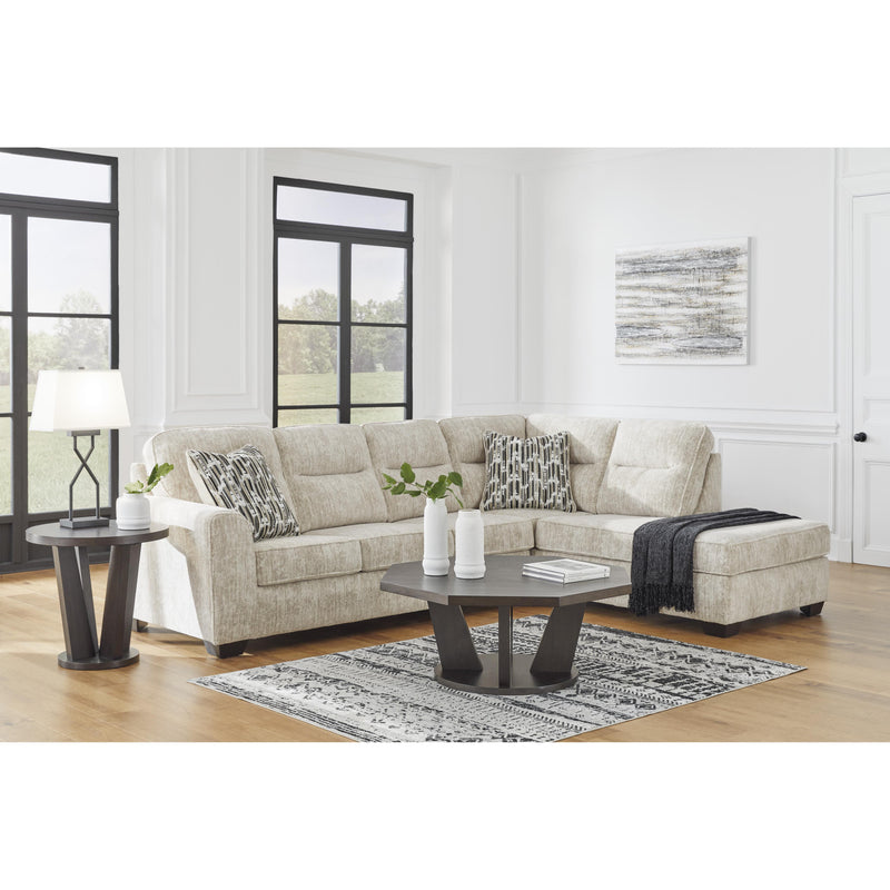 Signature Design by Ashley Lonoke 50505S2 2 pc Sectional with Chaise IMAGE 3