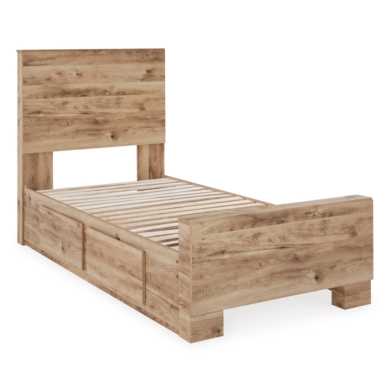 Signature Design by Ashley Hyanna Twin Panel Bed with Storage B1050-53/B1050-52/B1050-50/B1050-89/B100-11 IMAGE 3