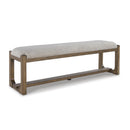 Signature Design by Ashley Cabalynn D974-00 Large Upholstered Dining Room Bench IMAGE 1