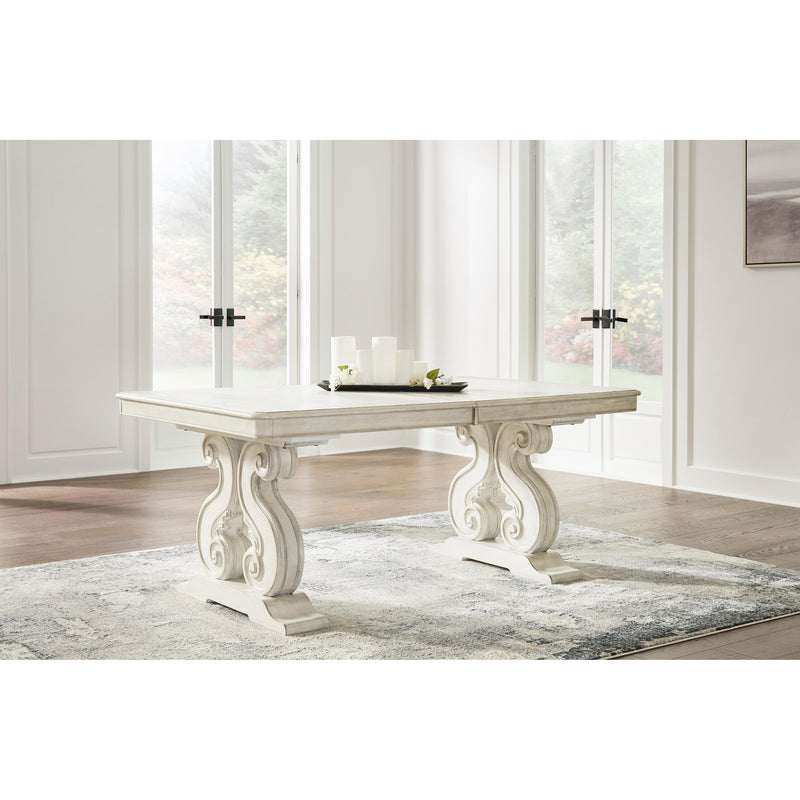 Signature Design by Ashley Arlendyne Dining Table with Pedestal Base D980-55B/D980-55T IMAGE 6