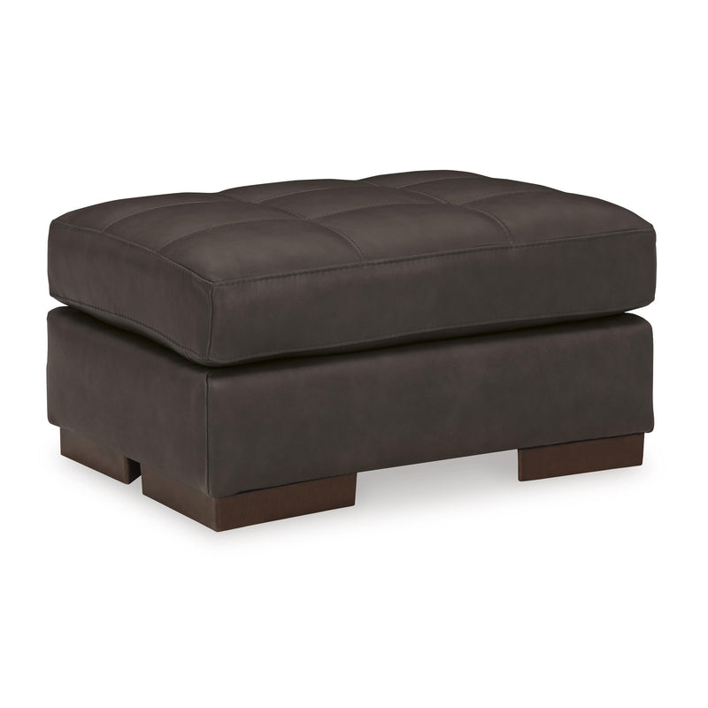 Signature Design by Ashley Luigi Leather Match Ottoman 5650614C IMAGE 1