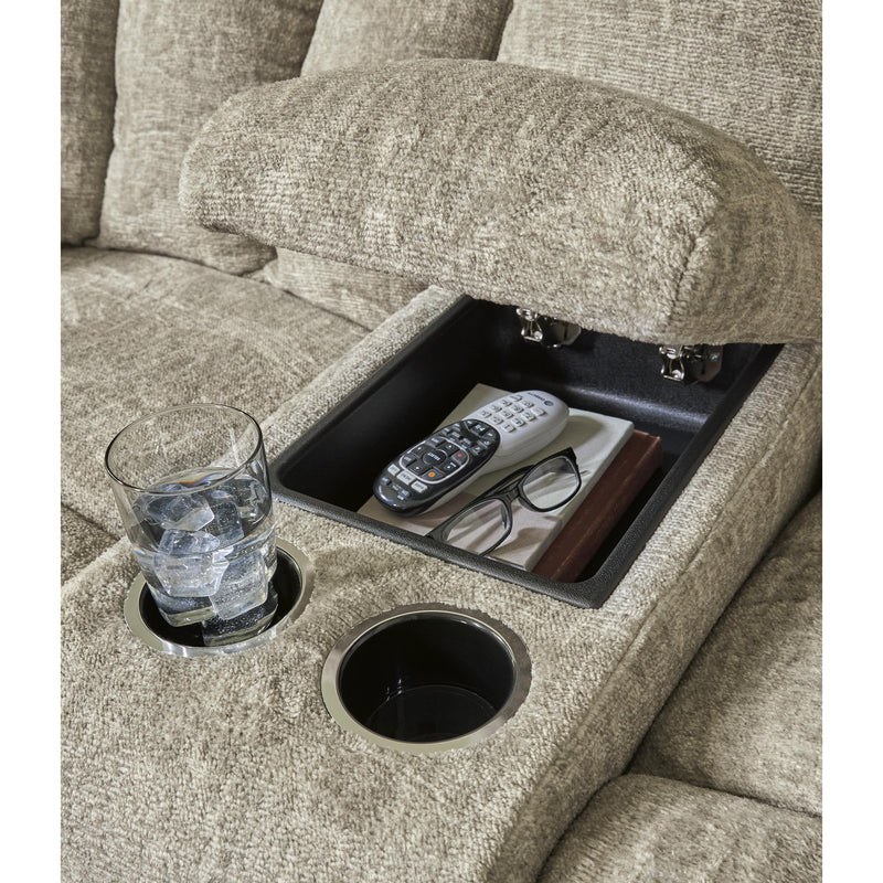 Signature Design by Ashley Hindmarsh 9030918 Power Reclining Loveseat with Console and Adjustable Headrest IMAGE 9