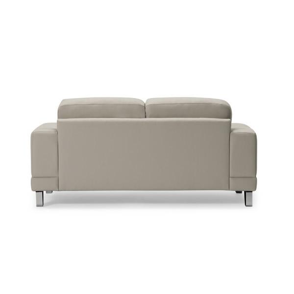 Palliser Seattle Stationary Leather Match Loveseat 77625-03-EVOQUE-MIST-MATCH IMAGE 4