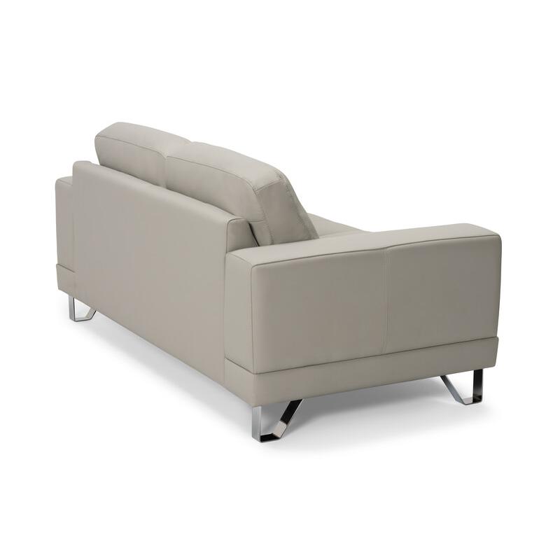 Palliser Seattle Stationary Leather Match Loveseat 77625-03-EVOQUE-MIST-MATCH IMAGE 6