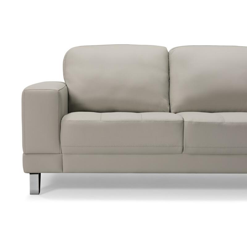 Palliser Seattle Stationary Leather Match Loveseat 77625-03-EVOQUE-MIST-MATCH IMAGE 9