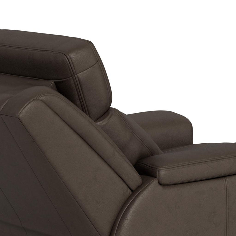 Palliser Asher Power Leather Match Recliner with Wall Recline 41065-L9-SOLANA-MOUNTAIN-MATCH IMAGE 17