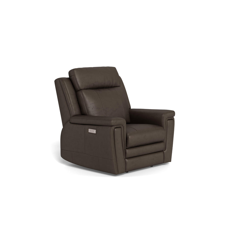 Palliser Asher Power Leather Match Recliner with Wall Recline 41065-L9-SOLANA-MOUNTAIN-MATCH IMAGE 3