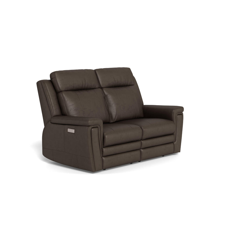 Palliser Asher Power Reclining Leather Match Loveseat 41065-L7-SOLANA-MOUNTAIN-MATCH IMAGE 3