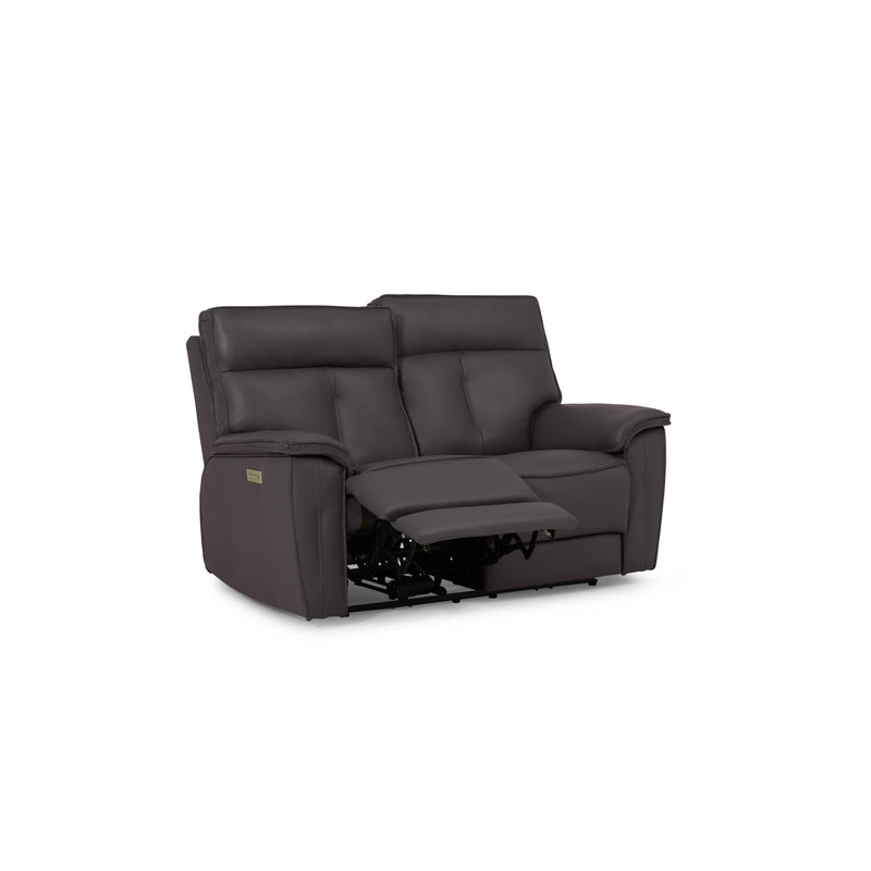 Palliser Oakley Power Reclining Leather Match Loveseat 41187-L7-BALI-CAROB-MATCH IMAGE 2