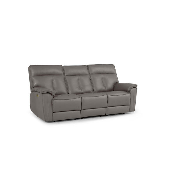 Palliser Oakley Power Reclining Leather Match Sofa 41187-L6-BALI-MARBLE-MATCH IMAGE 1