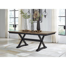 Signature Design by Ashley Wildenauer D634-35 Rectangular Dining Room Extension Table IMAGE 5