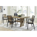Signature Design by Ashley Galliden D841-45 Rectangular Dining Room Table IMAGE 10